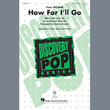 Lin-Manuel Miranda How Far I'll Go (from Moana) (arr. Audrey Snyder) cover art