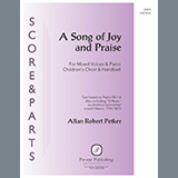 Couverture pour "A Song of Joy and Praise - Childrens Choir" par Allan Petker