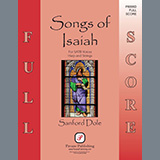 Cover Art for "Songs of Isaiah (Full Score)" by Sanford Dole