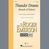 Couverture pour "Thunder Drums" par Roger Emerson