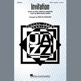 Couverture pour "Invitation (arr. Paris Rutherford)" par Paul Francis Webster and Bronislau Kaper