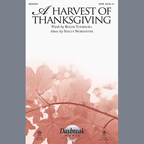 A Harvest Of Thanksgiving sheet music for choir (2-Part) (PDF)