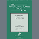 Cover Art for "Christus Natus Est - Bb Clarinet 1 & 2" by Rosephanye Powell