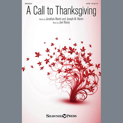 A Call To Thanksgiving Sheet Music, Joseph M. Martin