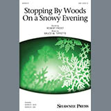 Cover Art for "Stopping By Woods On A Snowy Evening" by Robert Frost and Bruce W. Tippette