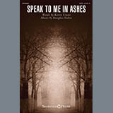 Abdeckung für "Speak to Me in Ashes" von Douglas Nolan