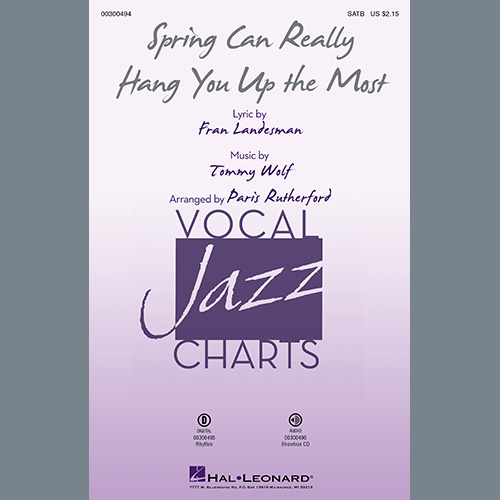 Spring Can Really Hang You Up The Most (arr. Paris Rutherford)