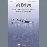 Cover Art for "We Believe (arr. Ryan Nowlin)" by Wesley Whatley