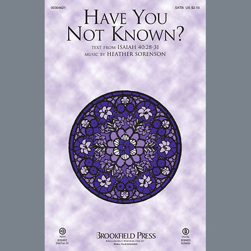 Have You Not Known?