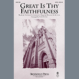 Cover Art for "Great Is Thy Faithfulness (arr. Tom Fettke) - Full Score" by William M. Runyan