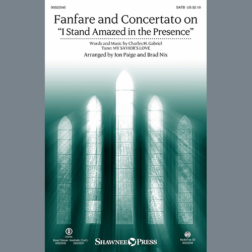 Fanfare And Concertato On I Stand Amazed In The Presence Orch Arr Jon Paige And Brad Nix 6648