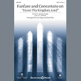 Cover Art for "Fanfare and Concertato on "I Love Thy Kingdom, Lord" (Handbells) (arr. Jon Paige and Brad Nix)" by Timothy Dwight