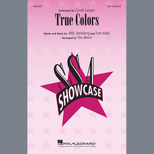 True Colors Digital Audio Tim Brent SSA Choir Audio