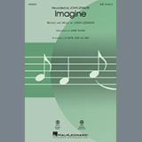 Couverture pour "Imagine (arr. Kirby Shaw)" par John Lennon