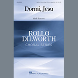 Cover Art for "Dormi, Jesu - Violin 2" by Mark Burrows