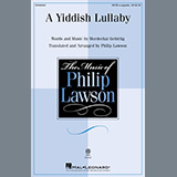 Cover Art for "A Yiddish Lullaby (arr. Philip Lawson)" by Mordechai Gebirtig
