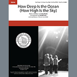 Couverture pour "How Deep Is The Ocean (How High Is the Sky) (arr. Rob Hopkins)" par Irving Berlin