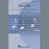 Couverture pour "Stand Up (arr. Roger Emerson)" par Cynthia Erivo