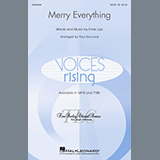 Couverture pour "Merry Everything (arr. Paul Saccone)" par Ernie Lijoi