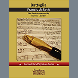 Abdeckung für "Battaglia - Alto Sax 3" von Francis McBeth