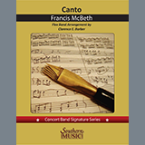 Cover Art for "Canto" by Francis McBeth