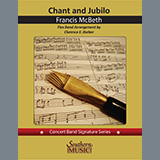 Abdeckung für "Chant and Jubilo - Tenor Sax 3" von Francis McBeth