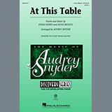 Couverture pour "At This Table (arr. Audrey Snyder)" par Idina Menzel