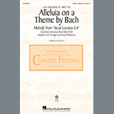 Cover Art for "Alleluia on a Theme by Bach (BWV 243)" by Russell Robinson