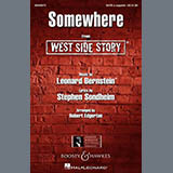 Leonard Bernstein Somewhere (from West Side Story) (arr. Robert Edgerton) cover art