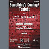 Leonard Bernstein Something's Coming/Tonight (from West Side Story) (arr. Ed Lojeski) - Trumpet 1 cover art