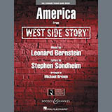 Carátula para "America (from West Side Story) (arr. Michael Brown) - Percussion 1" por Leonard Bernstein