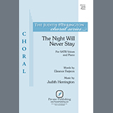 Couverture pour "The Night Will Never Stay" par Judith Herrington