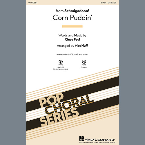 Corn Puddin’ (from Schmigadoon!) (arr. Mac Huff)