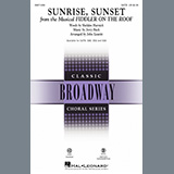 Cover Art for "Sunrise, Sunset (from Fiddler On The Roof) (arr. John Leavitt) - Bb Clarinet" by Bock & Harnick