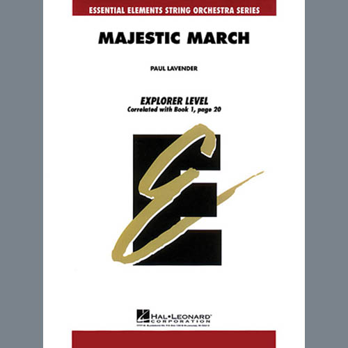 Majestic March Viola Sheet Music Paul Lavender Orchestra