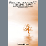 Abdeckung für "Lord, Who Throughout These Forty Days" von John Leavitt