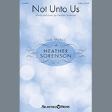 Abdeckung für "Not Unto Us" von Heather Sorenson