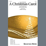 Abdeckung für "A Christmas Carol (from Scrooge) (arr. Mark Hayes)" von Leslie Bricusse