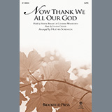 Cover Art for "Now Thank We All Our God (arr. Heather Sorenson) - Conductor Score (Full Score)" by Johann Cruger
