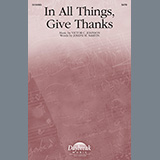 Abdeckung für "In All Things, Give Thanks" von Victor C. Johnson and Joseph M. Martin