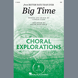 Big Time (from Better Nate Than Ever) (arr. Jacob Narverud) Partituras