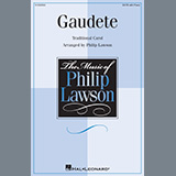 Cover Art for "Gaudete (arr. Philip Lawson)" by Traditional Carol