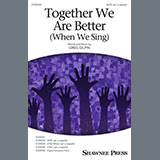Couverture pour "Together We Are Better (When We Sing) - Percussion Score" par Greg Gilpin