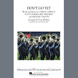 Cover Art for "Don't Go Yet (arr. Tom Wallace) - Full Score" by Camila Cabello