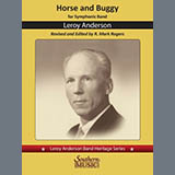 Cover Art for "Horse And Buggy (arr. R. Mark Rogers) - Alto Saxophone 1" by Leroy Anderson