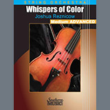 Cover Art for "Whispers of Color: Aria for Strings - Full Score" by Joshua Reznicow