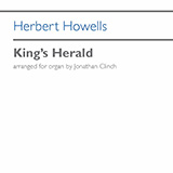 Cover Art for "King's Herald" by Herbert Howells