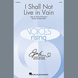 I Shall Not Live In Vain Sheet Music
