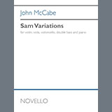 Cover Art for "Sam Variations - Double Bass" by John McCabe