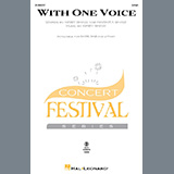 Couverture pour "With One Voice" par Kirby Shaw